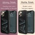 3D Initials Dark Leopard iPhone Case - Vertical